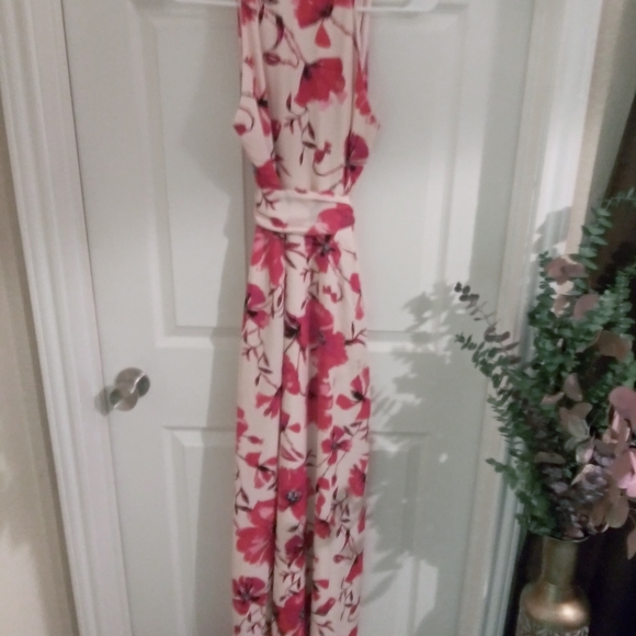 This Beautiful Red, Pink, Blue Dress - Picture 3 of 9